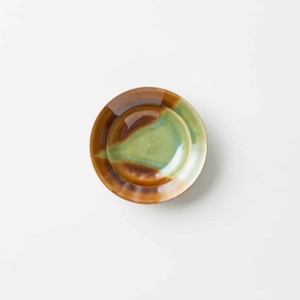 Kakewake Oribe Ame-Glaze Coffee  Cup & Sauce