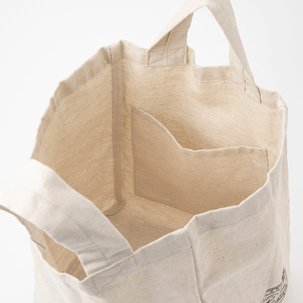 Cotton and Linen Twill Eco Bag | nakagawa-masashichi