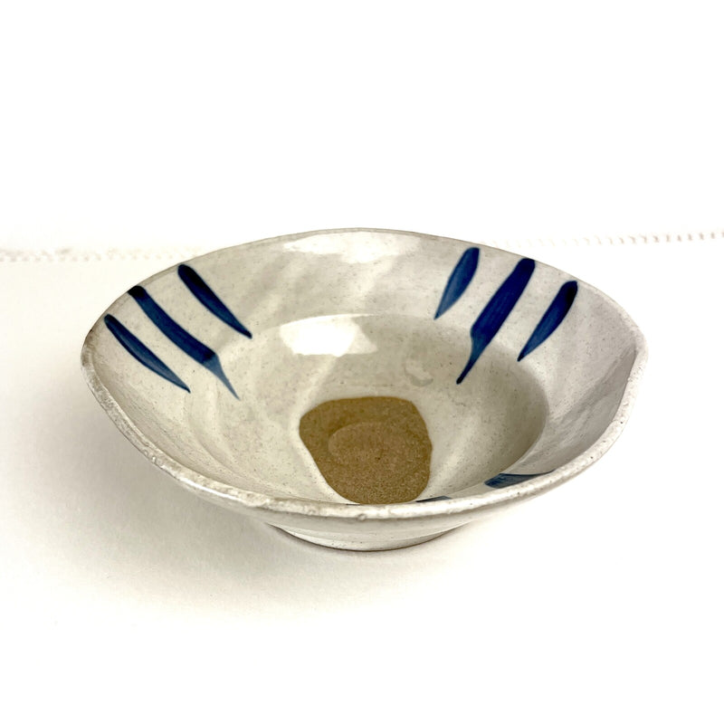 Handmade Dish Bowl Ocean Petals