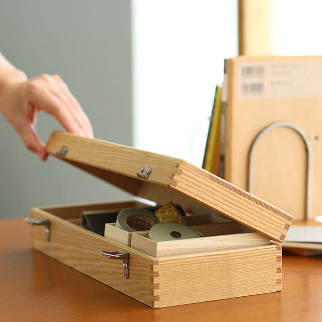 Horizontal  Wooden Tool box | NAKAGAWA MASASHICHI SHOTEN