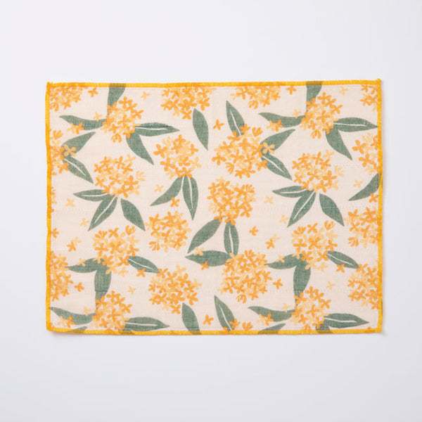 Golden osmanthus  Kayaori Kitchen towel | Nakagawa Masashichi shoten