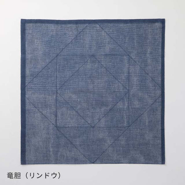 Hanafukin Kitchen Towel in colour Gentian | NAKAGAWA MASASHICHI SHOTEN