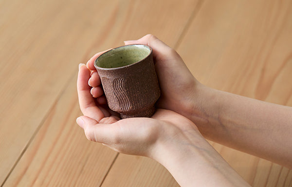 Koro Yunomi - Echizen Pottery - Kushikaki Tea | Nakagawa Masashichi Shoten