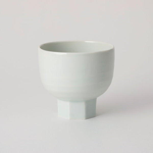 Koro yunomi - Arita Ware - White Porcelain  | Nakagawa Masashichi Shoten