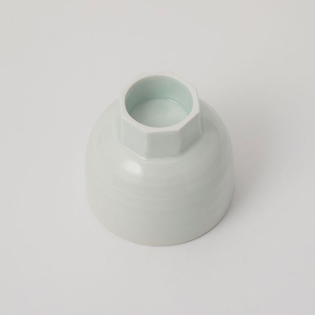 Koro yunomi - Arita Ware - White Porcelain  | Nakagawa Masashichi Shoten