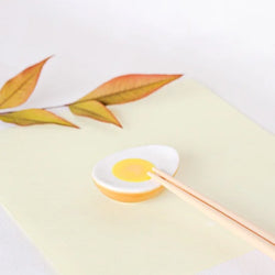 Boiled eggs | Chopstick rest