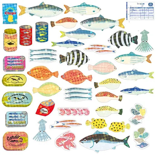 Hunter Seafood | Hako Stickers