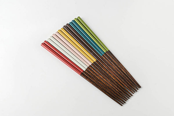 Seven Colors Chopsticks set of 7 | Modern