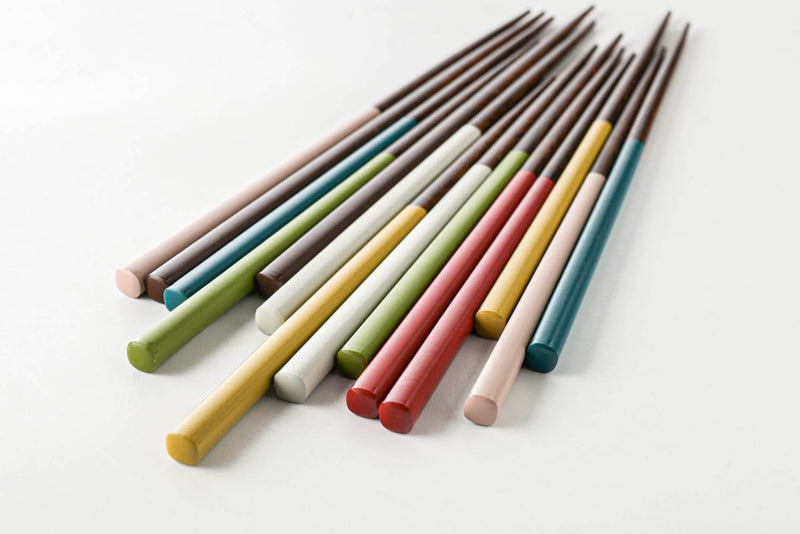 Seven Colors Chopsticks set of 7 | Modern