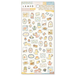 LÄMPÖ Sticker | Fox and rain