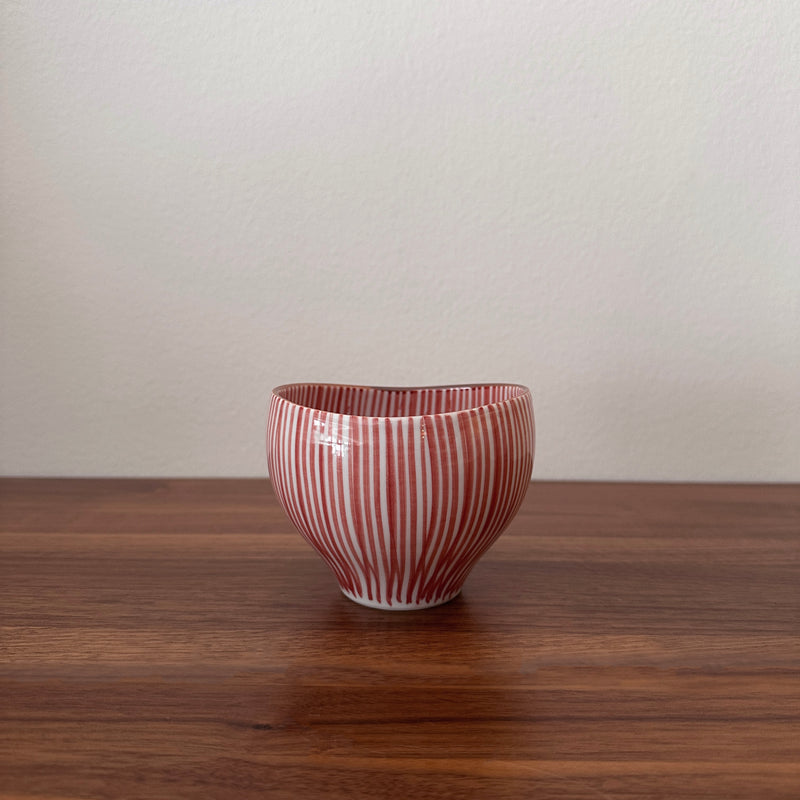 Tokusa red bowl | Arita