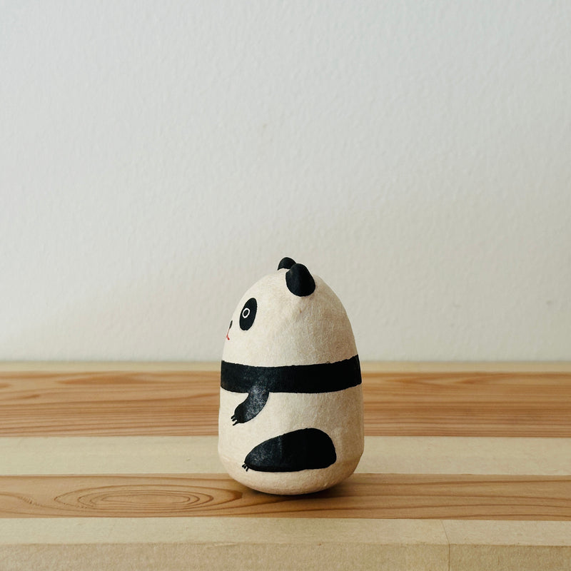 Panda Papier-mache Tumbling Doll ｜COSHELL