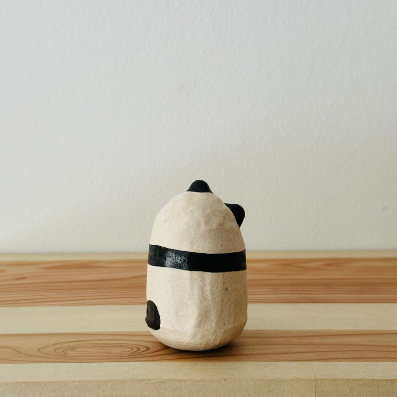 Parent and Baby Panda Papier-mache Tumbling Doll ｜COSHELL