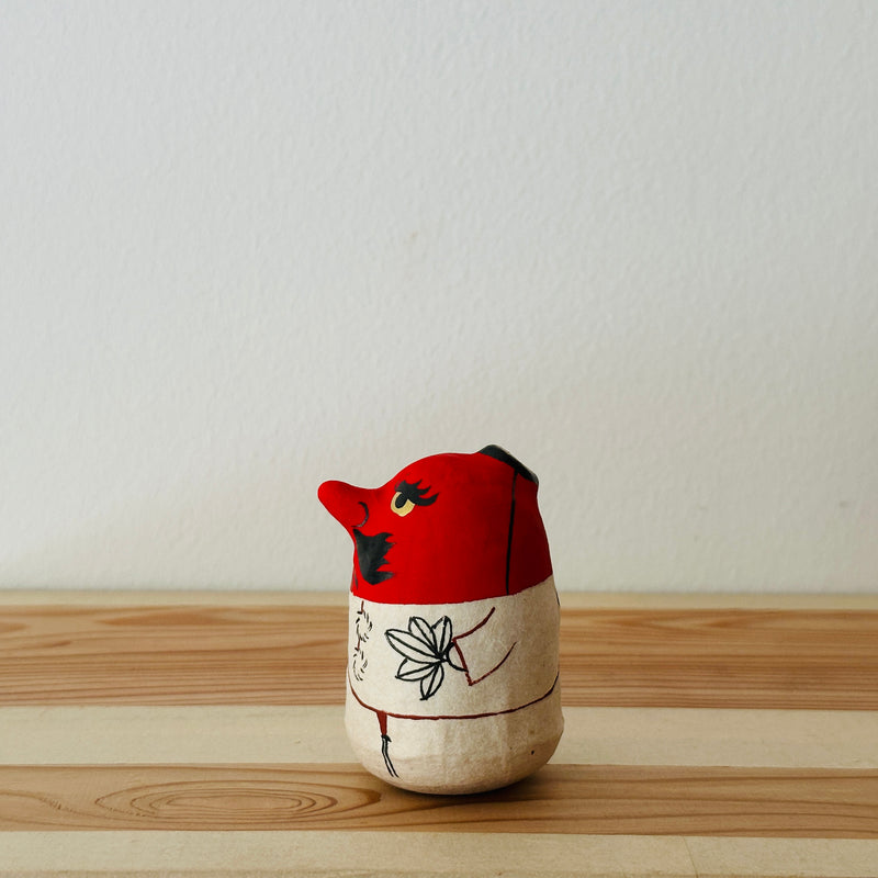 Tengu Papier-mache Tumbling Doll ｜COSHELL