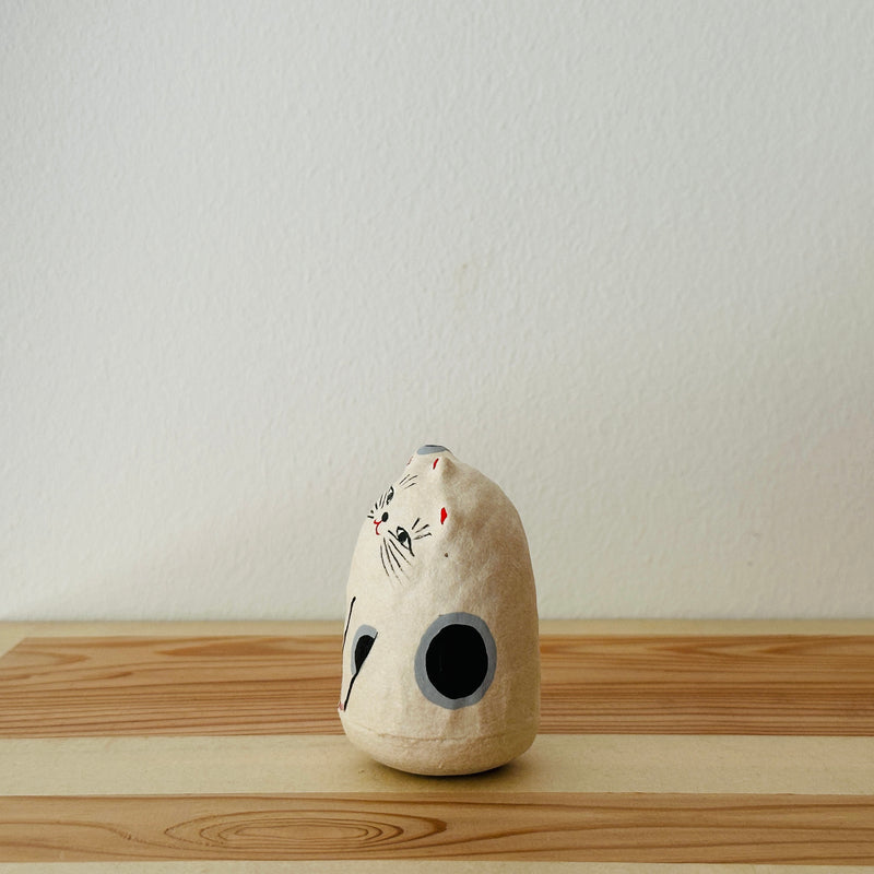 Manekineko Cat Papier-mache Tumbling Doll ｜COSHELL