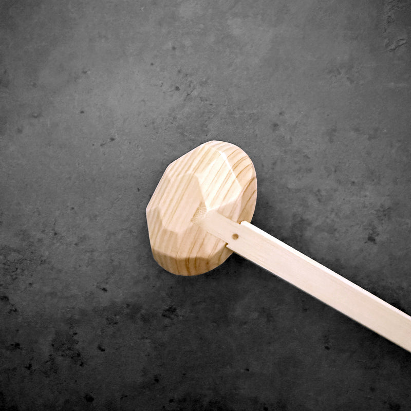 Rustic Bamboo and Hinoki Ladle | Kobo Aizawa