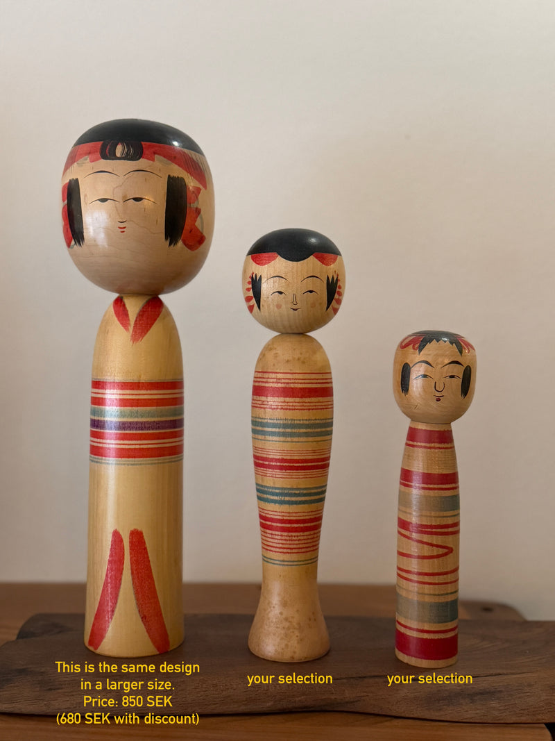 Kokeshi selection