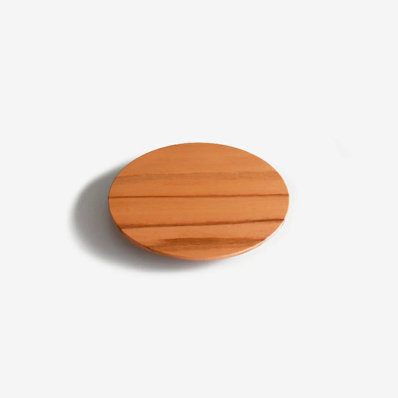 YAMASAKURA Cherry wooden Coaster | round