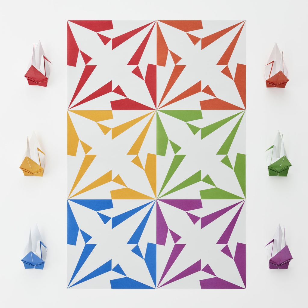 eeBoo Origami Papers: Fun Patterns