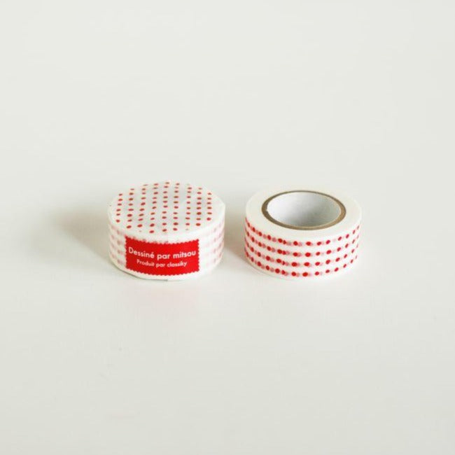 Mitsou Washi Tape  Red – ZAKKAsine